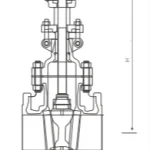 Bronze Flanged Gate Valve - Image 2