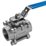 Duplex 1B 3 PC Ball Valve