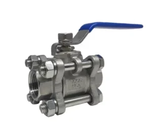 Hastelloy C276 3 Piece Screwed Ball Valve