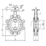 Monel Lug Type Butterfly Valve - Image 2