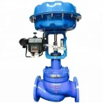 Pneumatic Actuated Globe type Control Valve