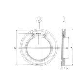 Single Plate Wafer Check Valve - Image 2