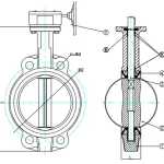 Super Duplex Wafer Butterfly Valve - Image 2