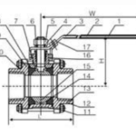Titanium Gr.5 3pc Ball Valve - Image 2