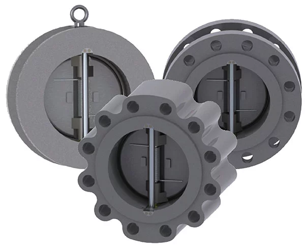 Duplex Dual Plate Lug Type Check Valve